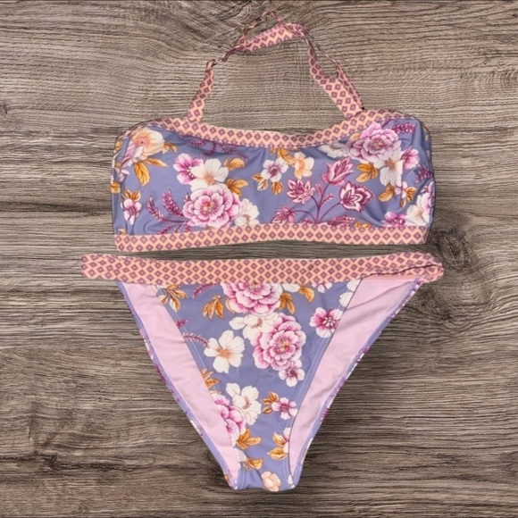 Nanette Lepore Other - NWOT- Nanette Lepore Lavender Floral Bikini